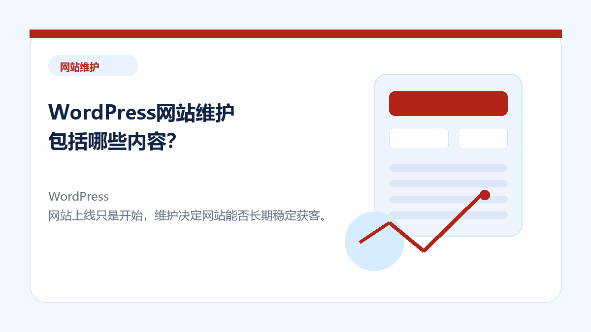 WordPress网站维护包括哪些内容？ - 金福来科技 WordPress 建站服务配图